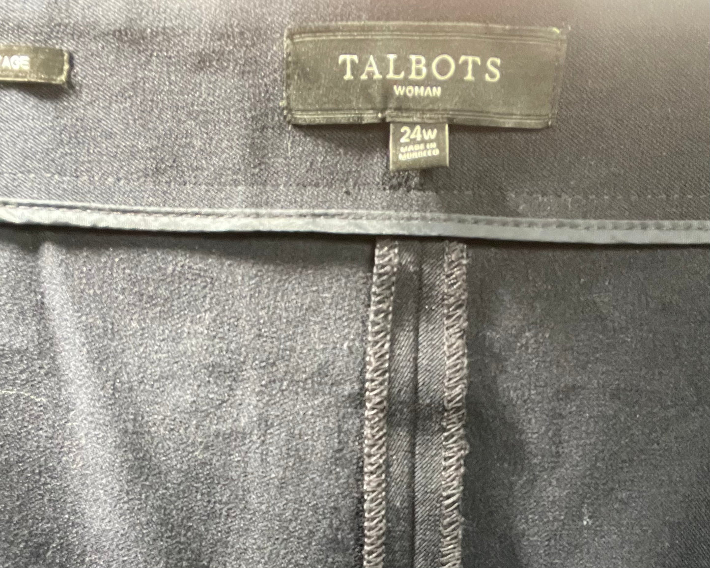 Talbots Navy Trouser Pant