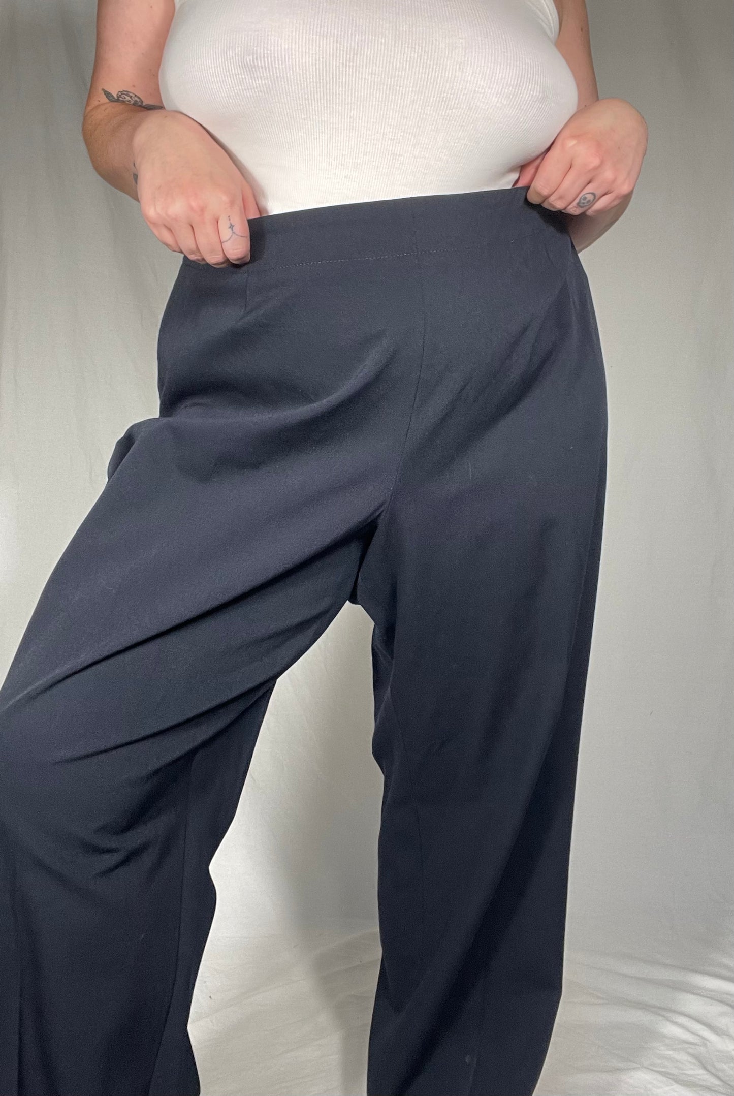 Talbots Navy Trouser Pant