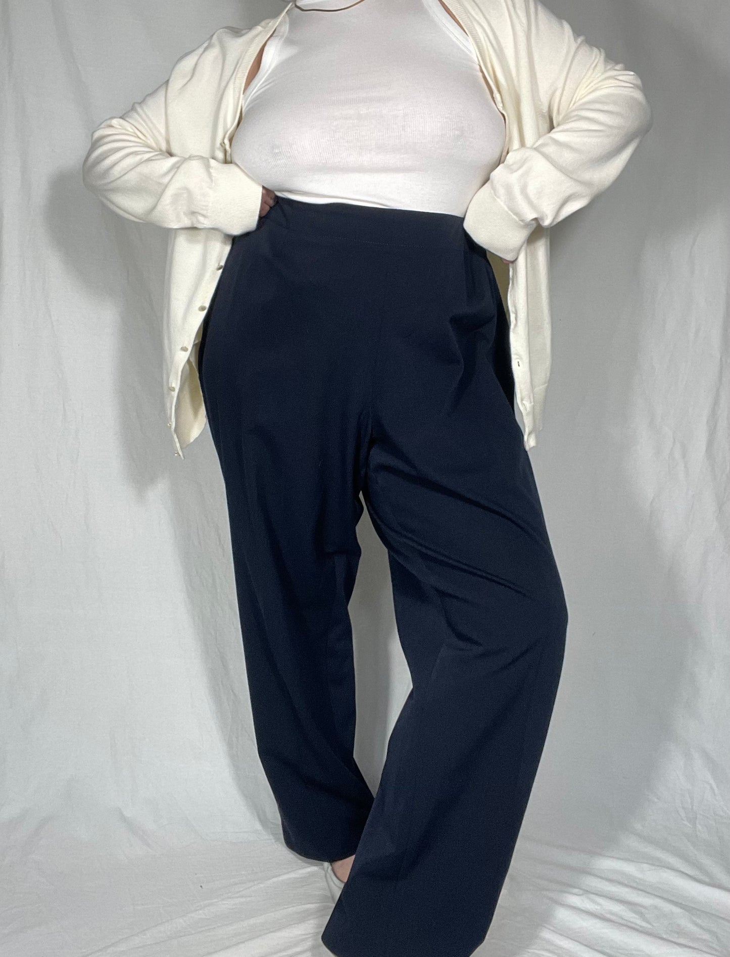 Talbots Navy Trouser Pant