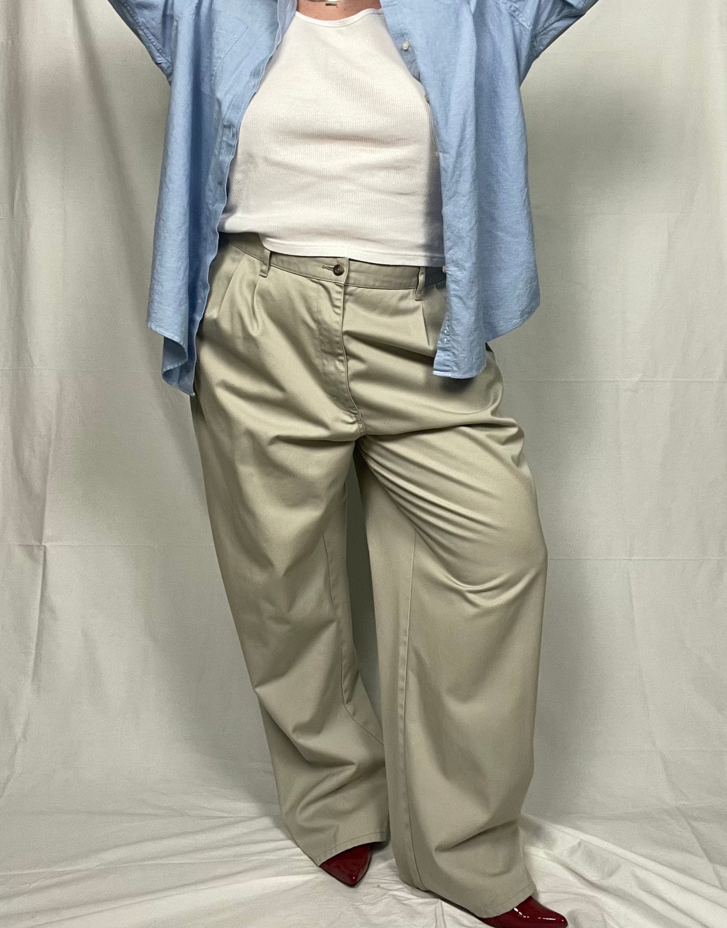 Classic Retro Khaki Pant