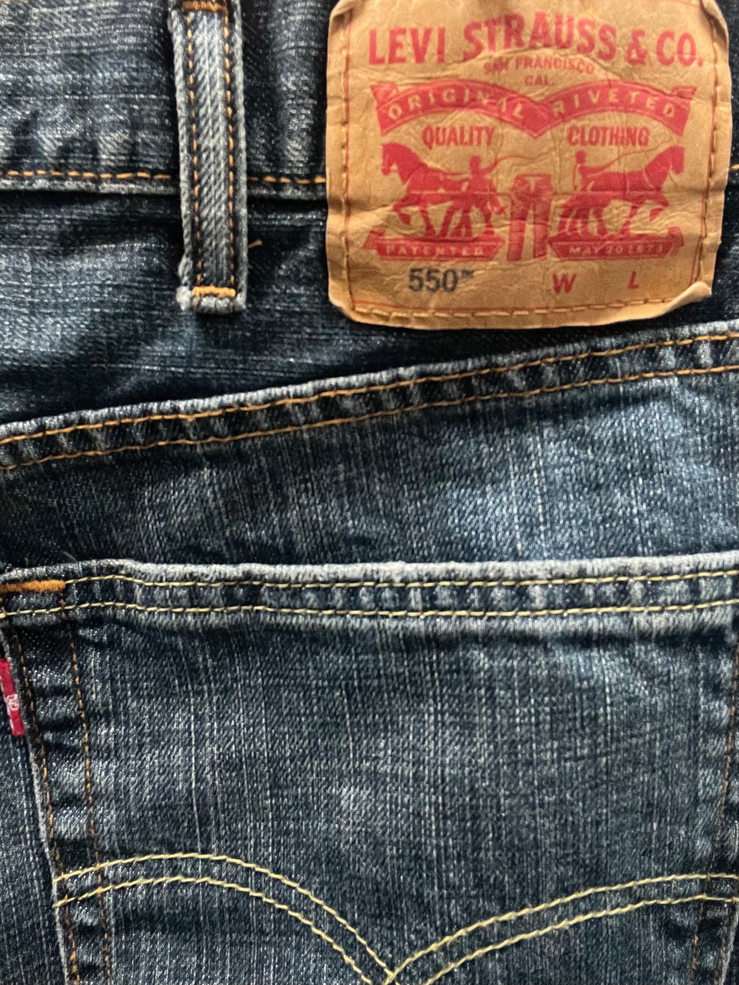 Retro Levi 550 Denim Pant