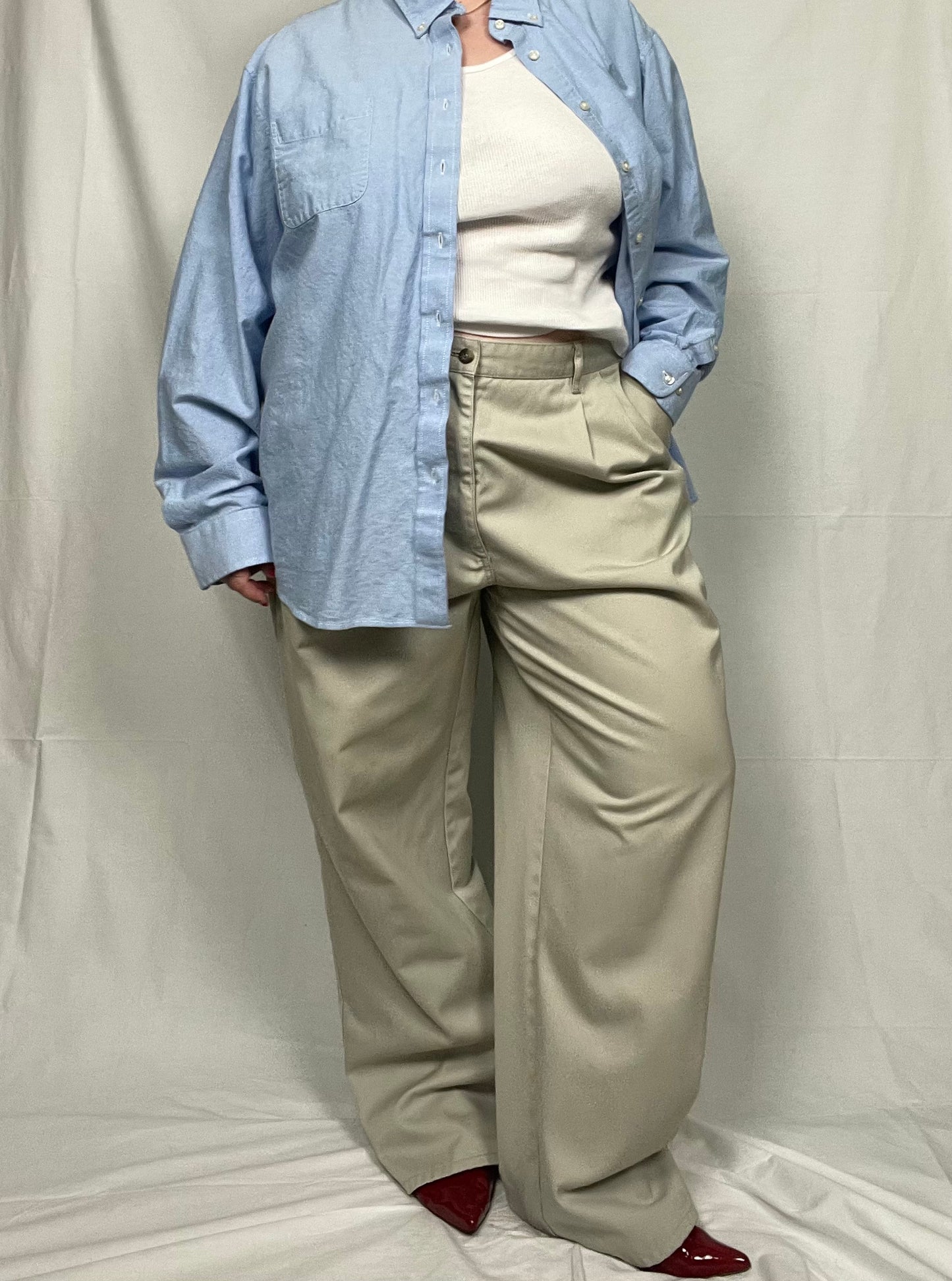 Classic Retro Khaki Pant