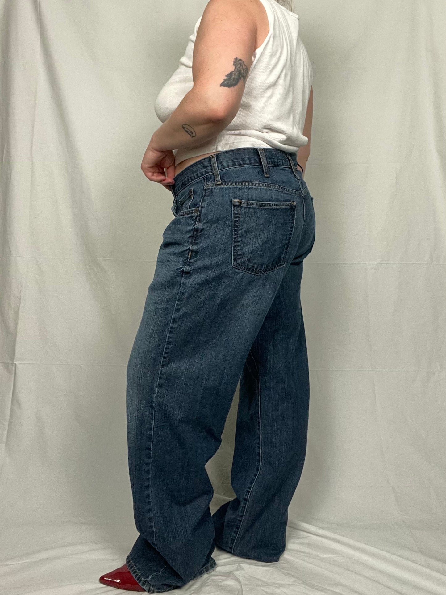 Retro Old Navy Baggy Denim Pant