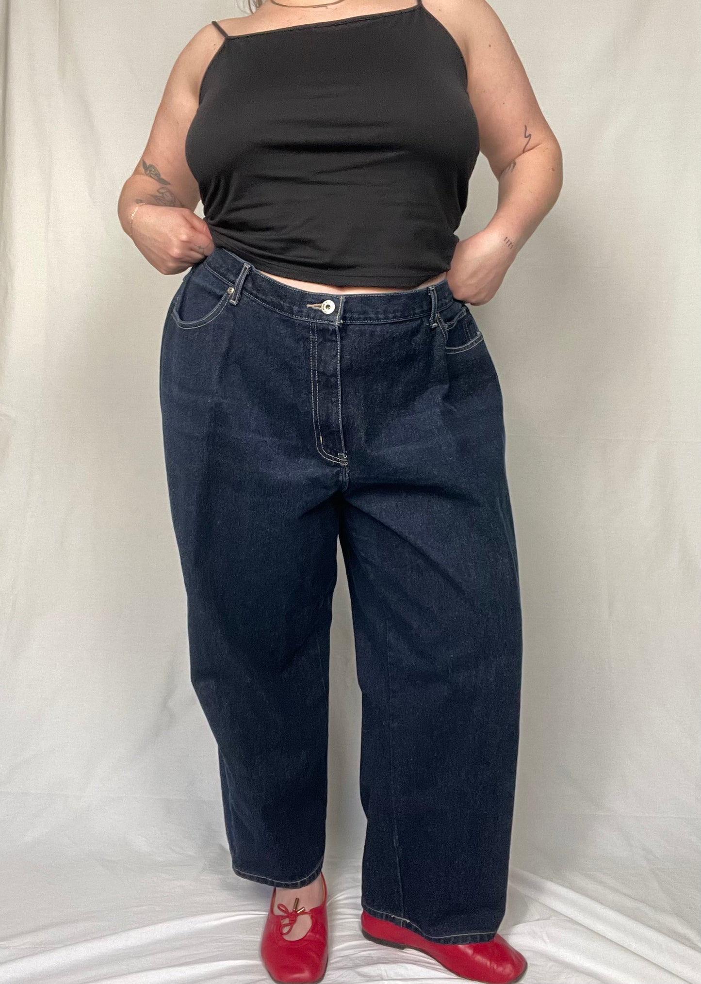 Vintage Venezia Darker Wash Denim sz 18/20
