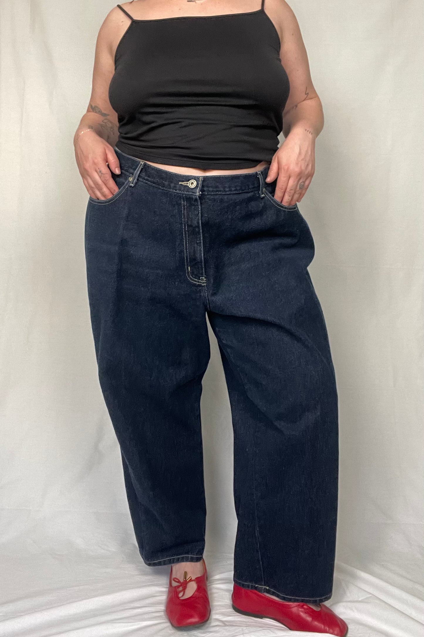 Vintage Venezia Darker Wash Denim sz 18/20