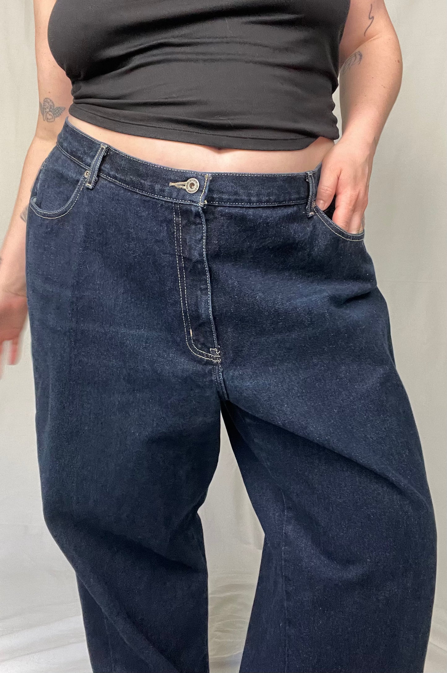 Vintage Venezia Darker Wash Denim sz 18/20