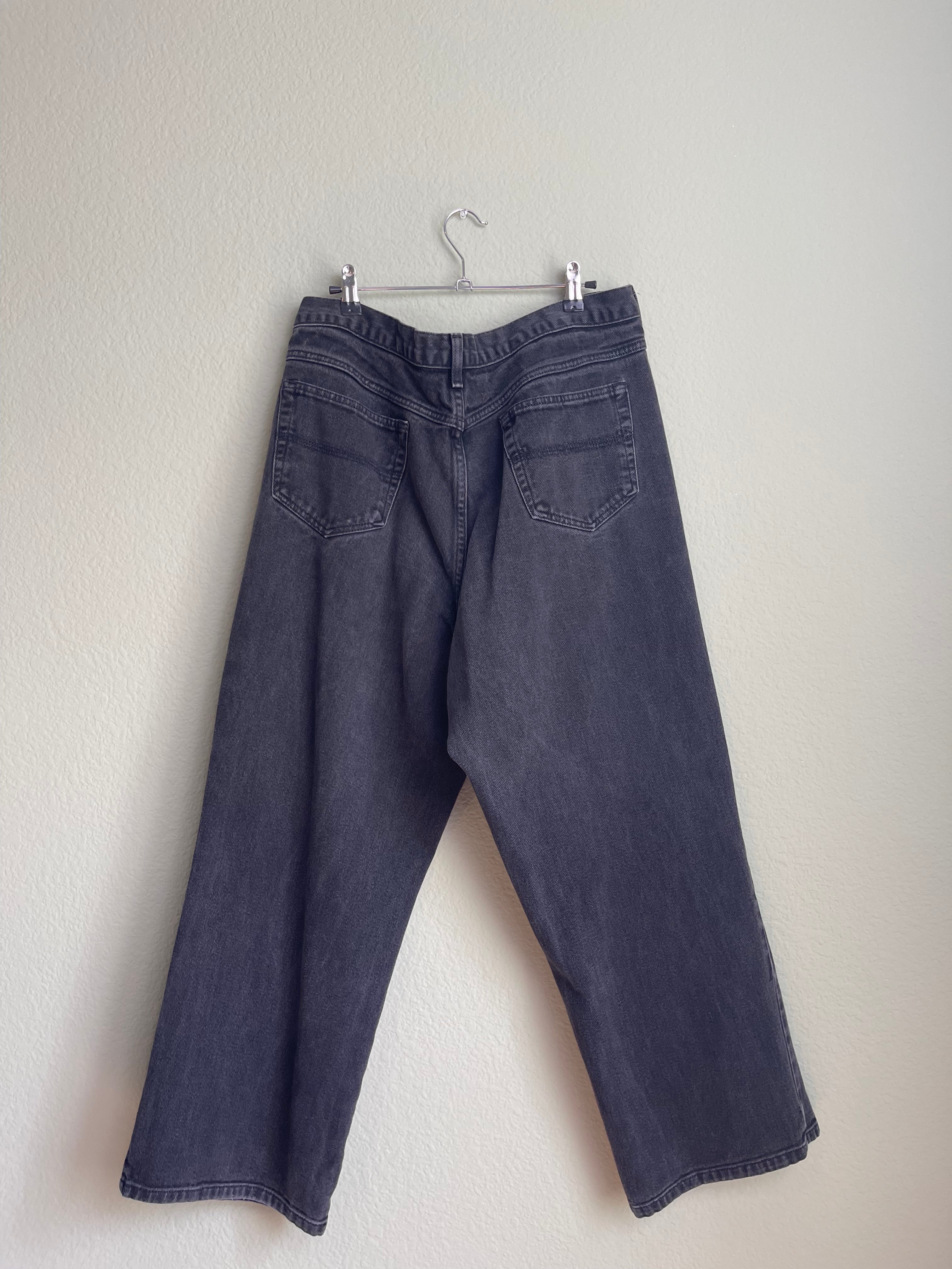 Vintage Venezia Black Denim Pant sz 14-16