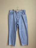 Vintage LLBean Relaxed Fit "Menswear" Denim sz 16