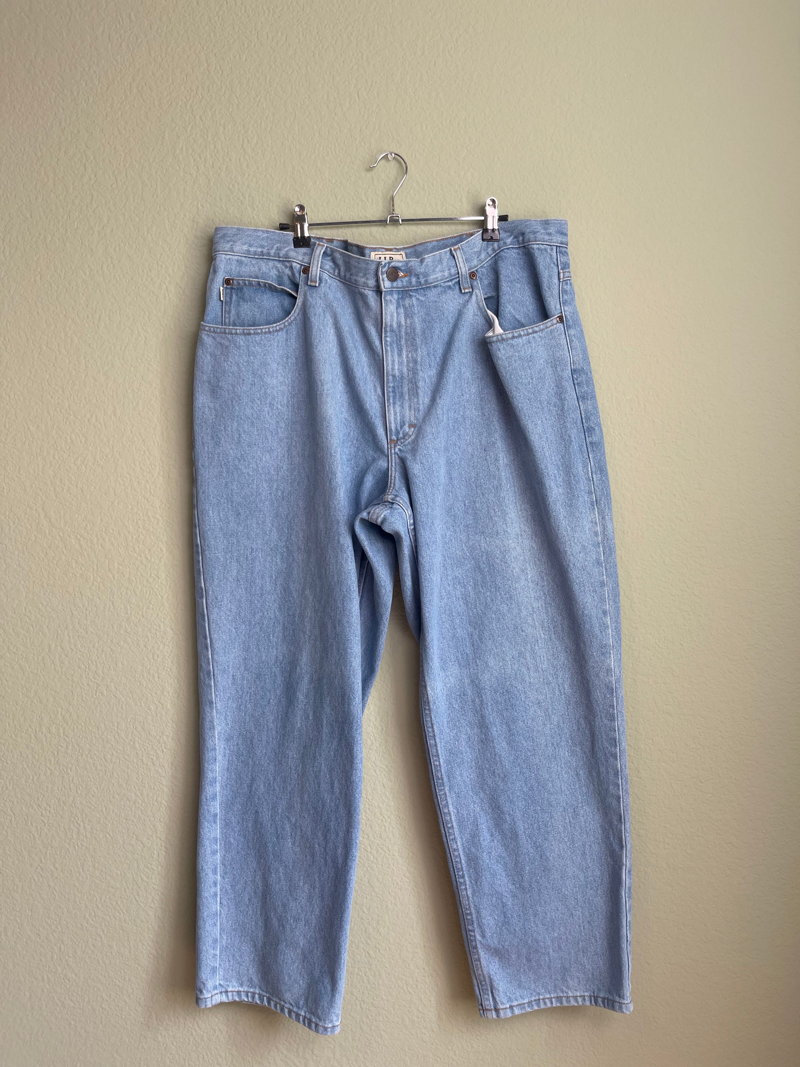 Vintage LLBean Relaxed Fit "Menswear" Denim sz 16