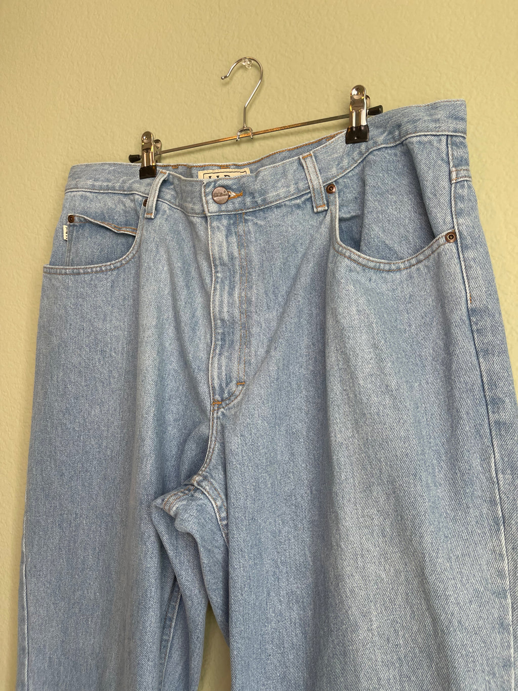 Vintage LLBean Relaxed Fit "Menswear" Denim sz 16