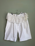 Levi 569 Classic Straight White Denim Short sz 18-20