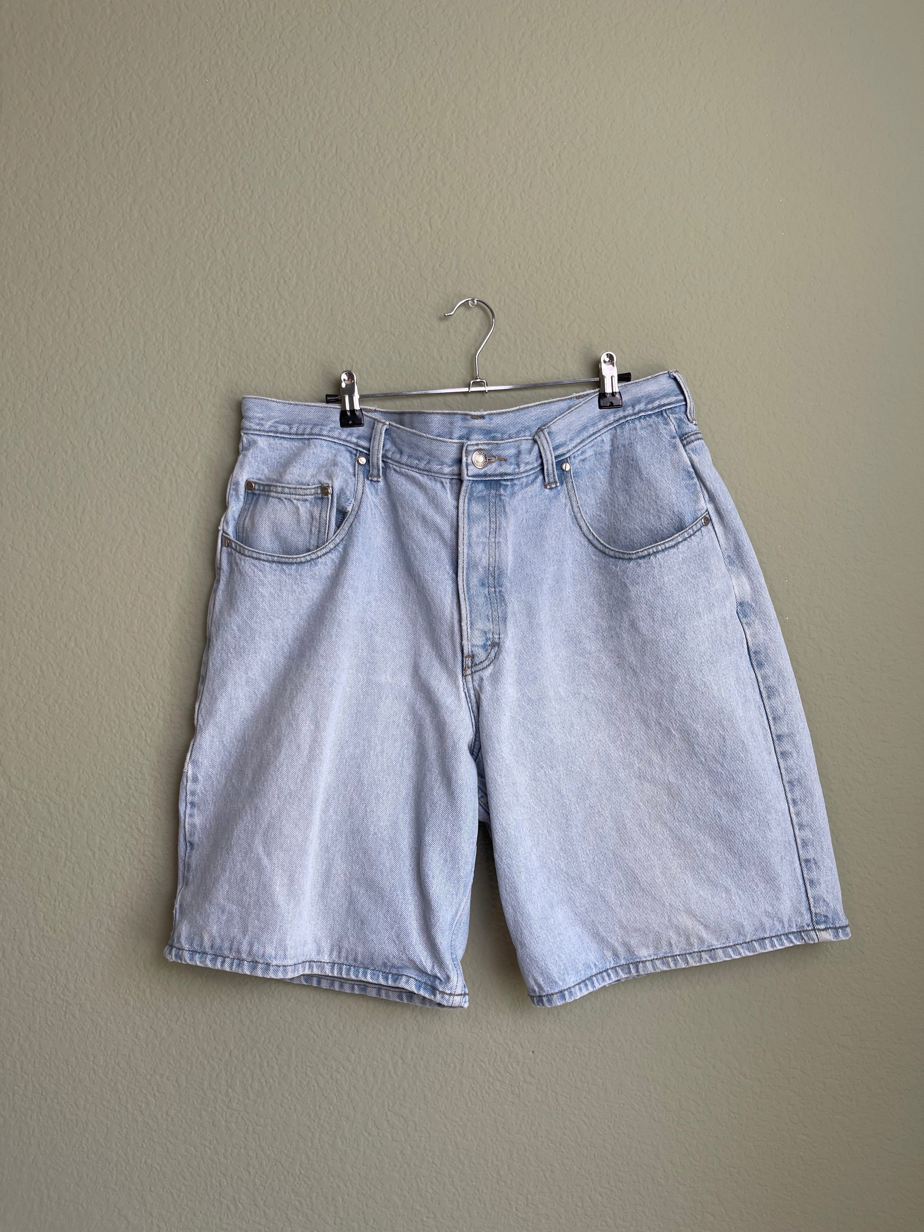 Vintage Brittania Light Wash Denim Short sz 14