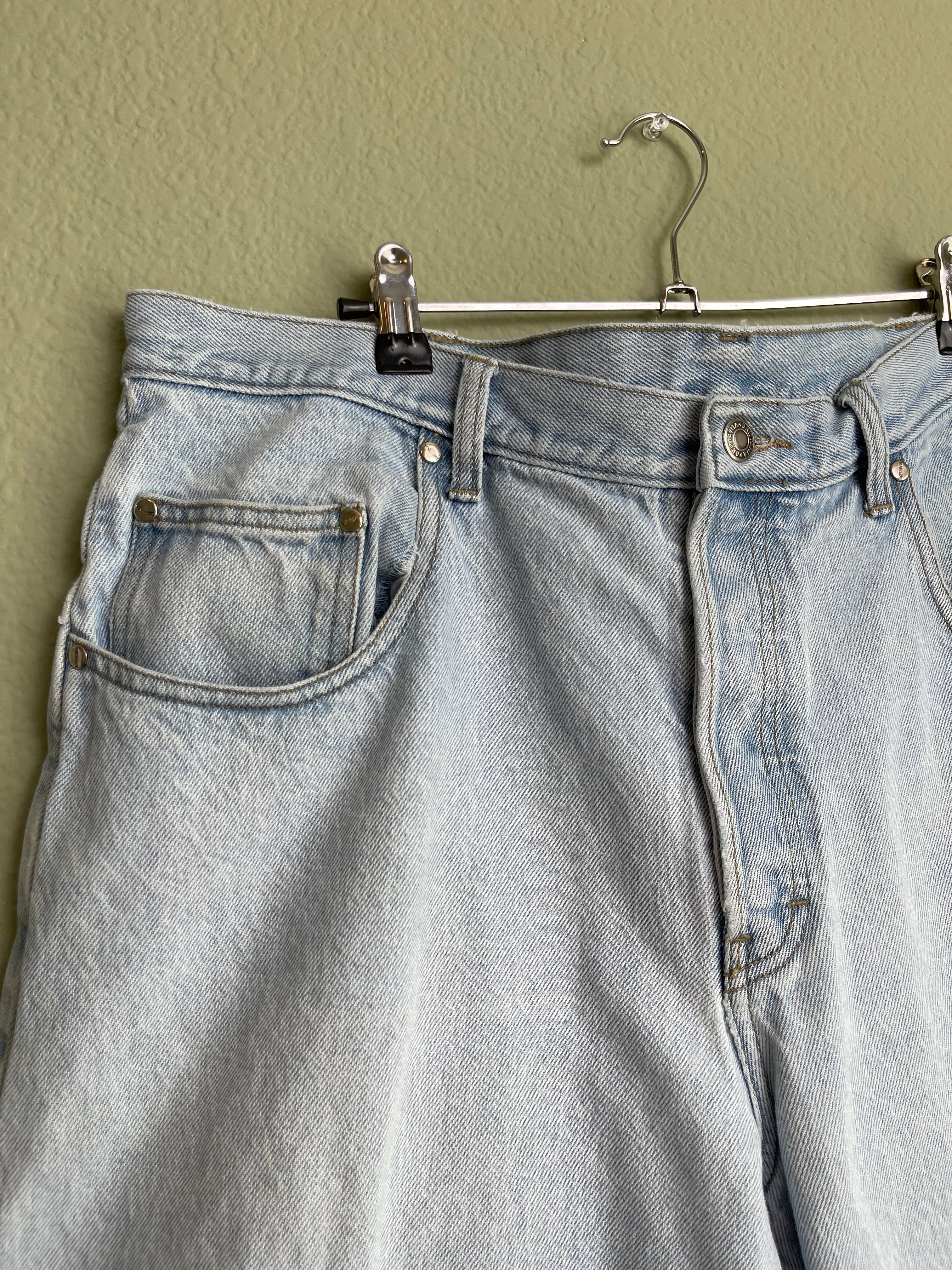 Vintage Brittania Light Wash Denim Short sz 14