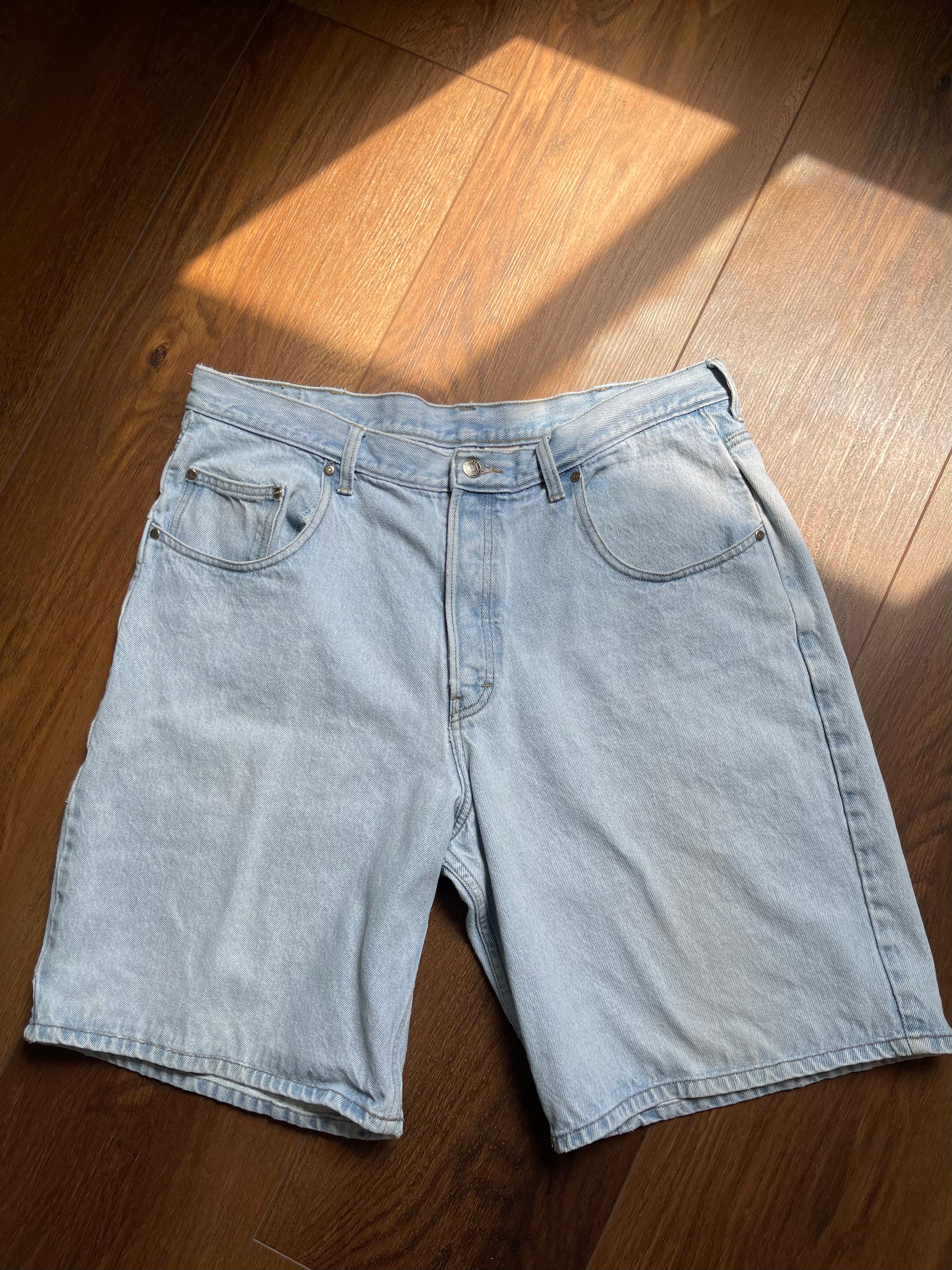Vintage Brittania Light Wash Denim Short sz 14