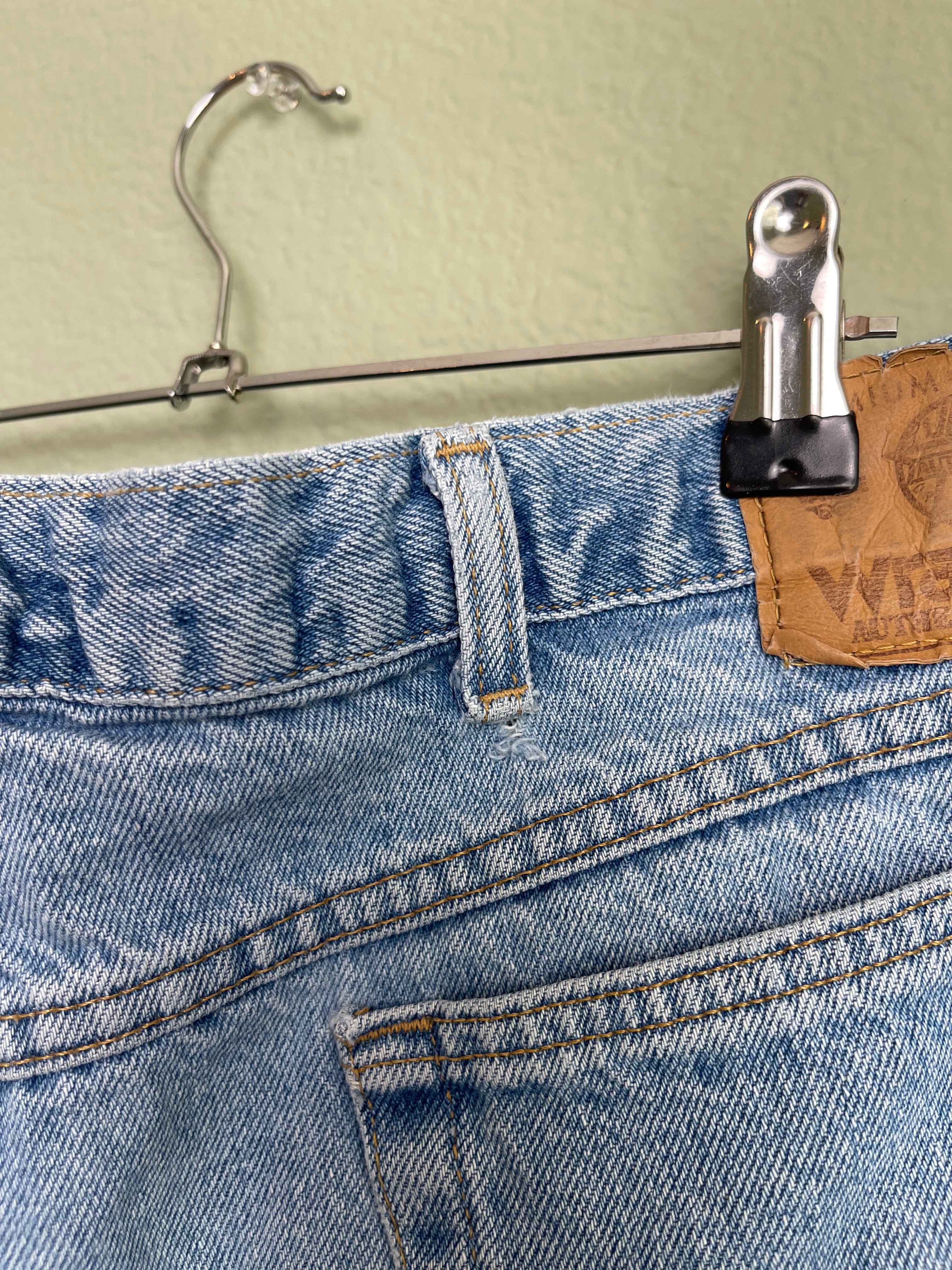 Vintage "Menswear" Wrangler Denim Short sz 16