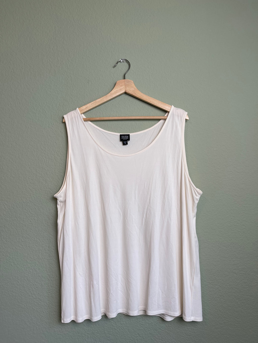 Timeless Eileen Fisher Silk Tank Blouse sz 3x