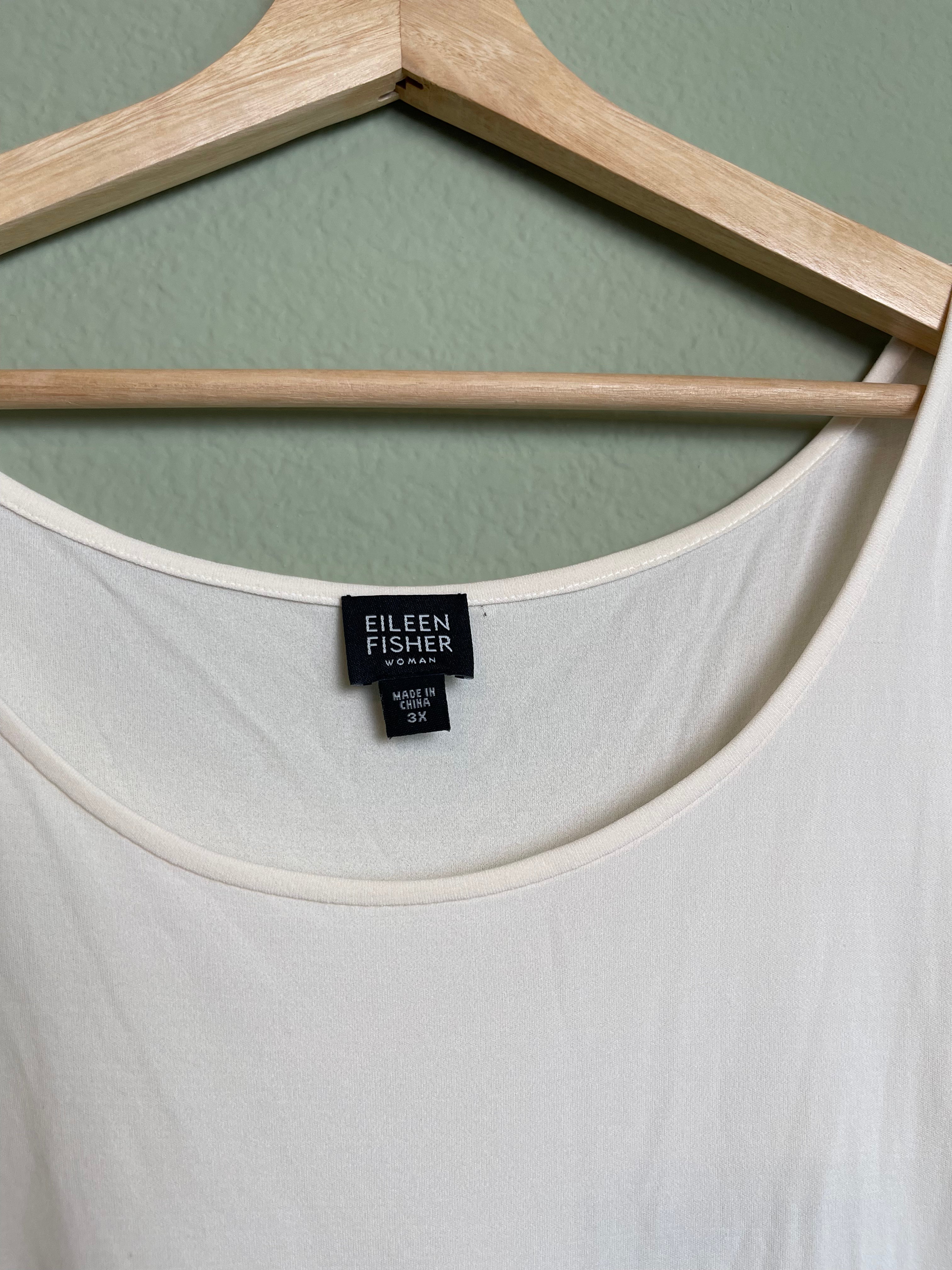 Timeless Eileen Fisher Silk Tank Blouse sz 3x