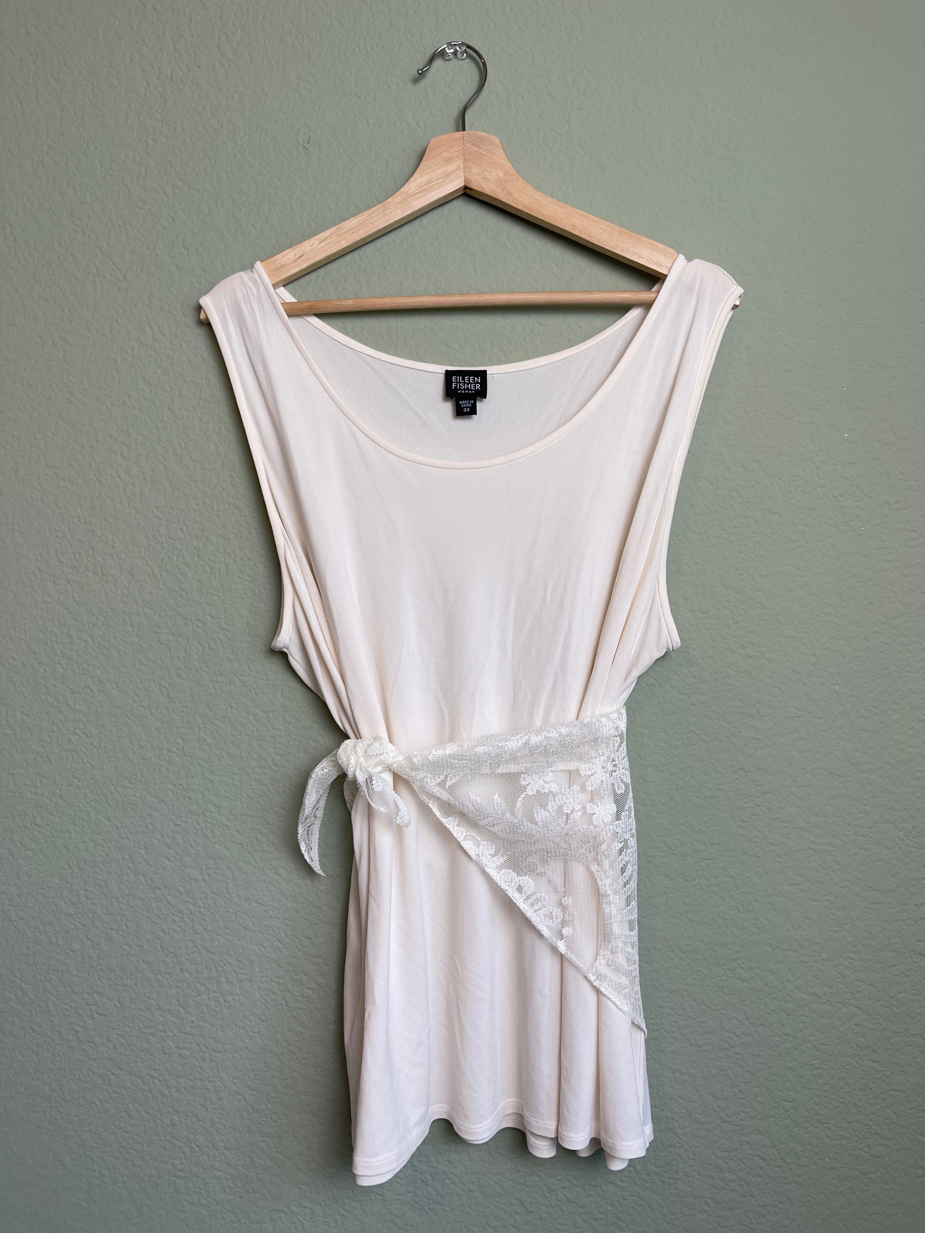 Timeless Eileen Fisher Silk Tank Blouse sz 3x
