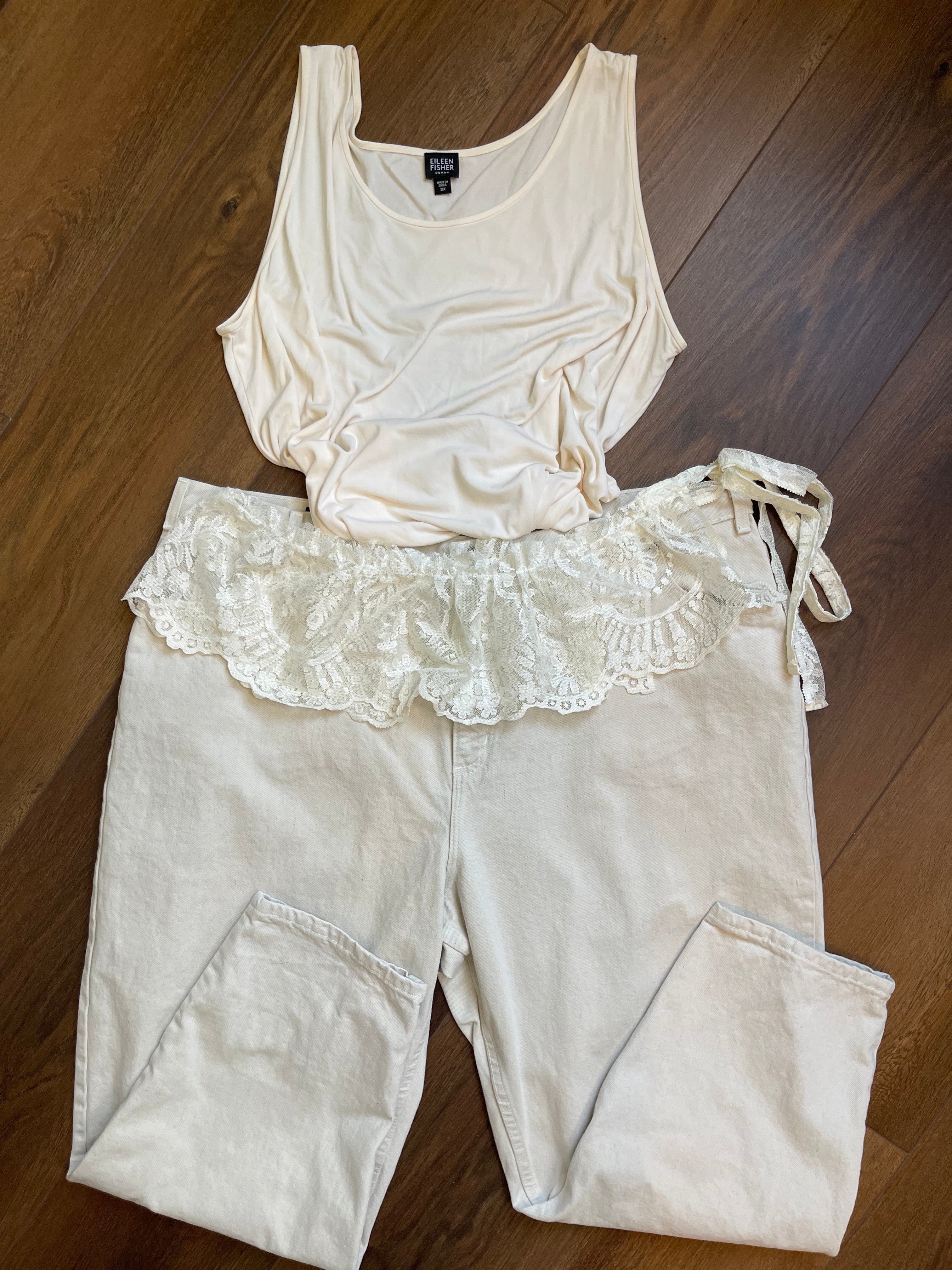 Timeless Eileen Fisher Silk Tank Blouse sz 3x