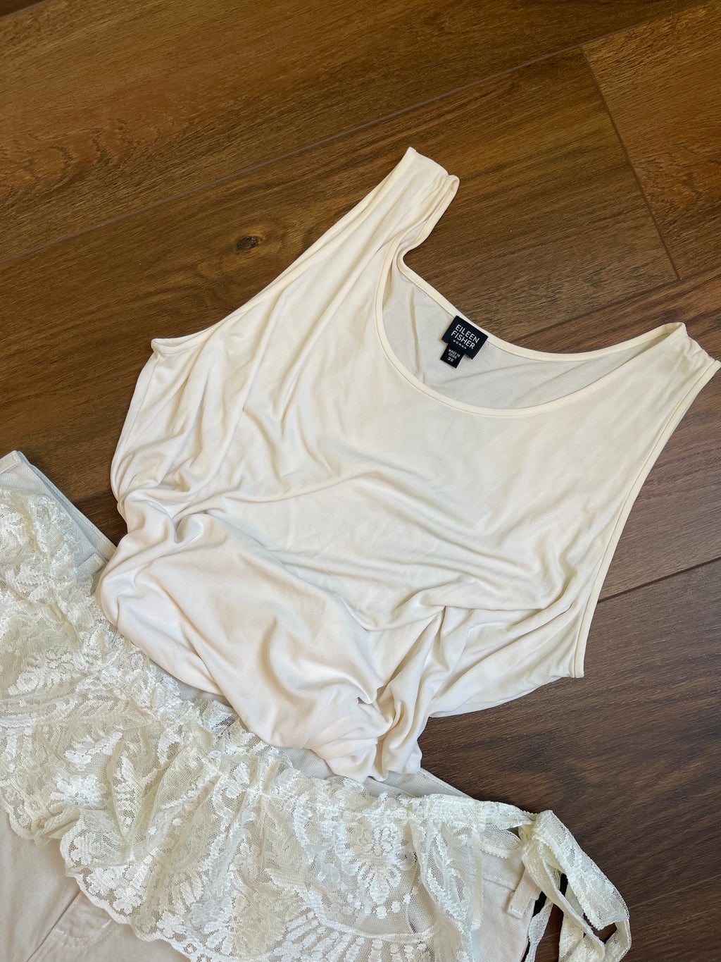 Timeless Eileen Fisher Silk Tank Blouse sz 3x