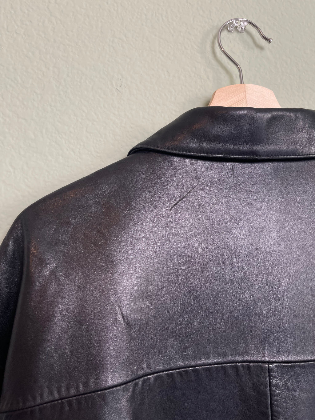 Vintage Eddie Bauer Menswear Leather Jacket sz xxl