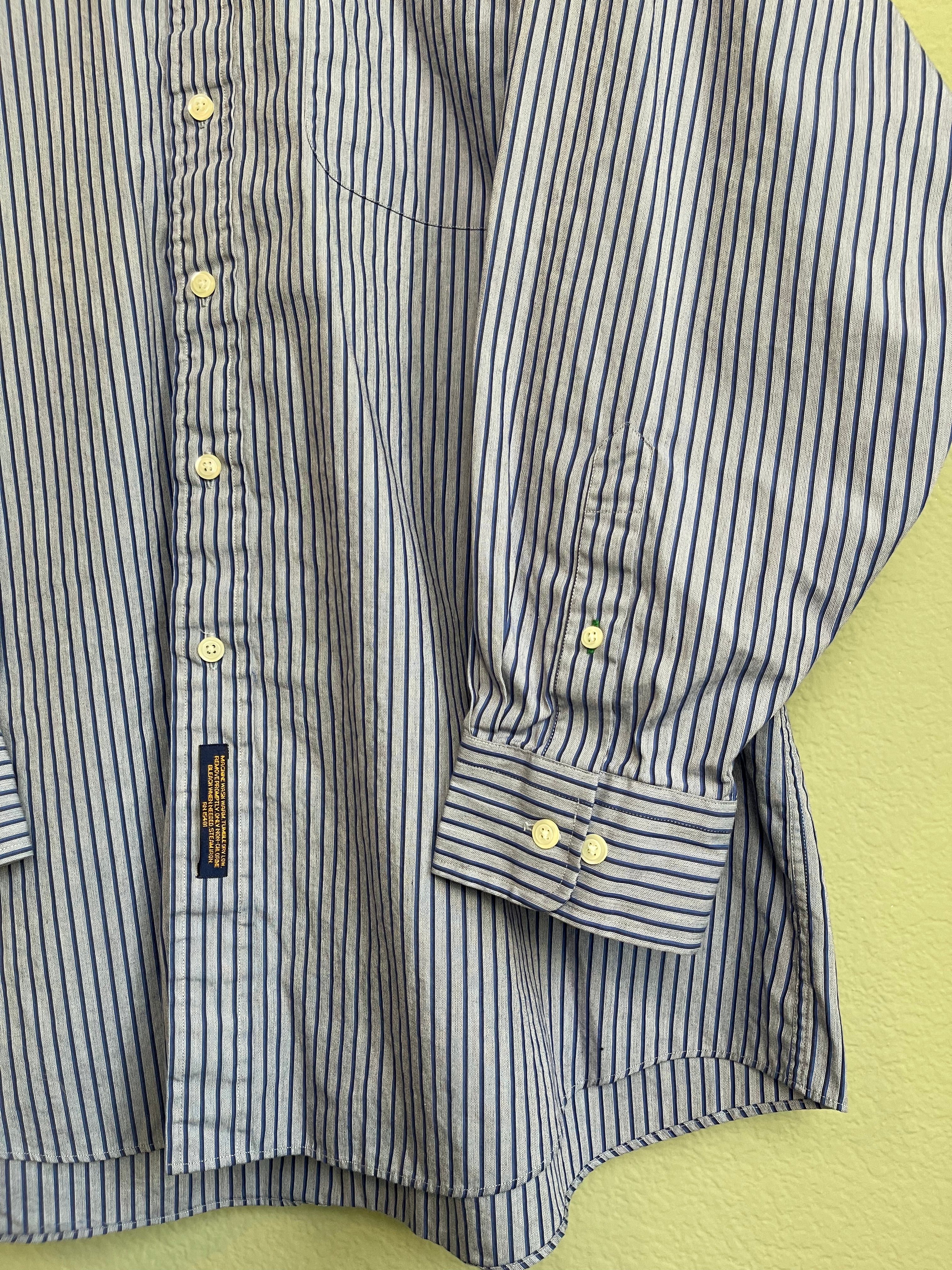 Vintage 1997 Tommy Hilfiger Menswear Button Down sz xl-2z