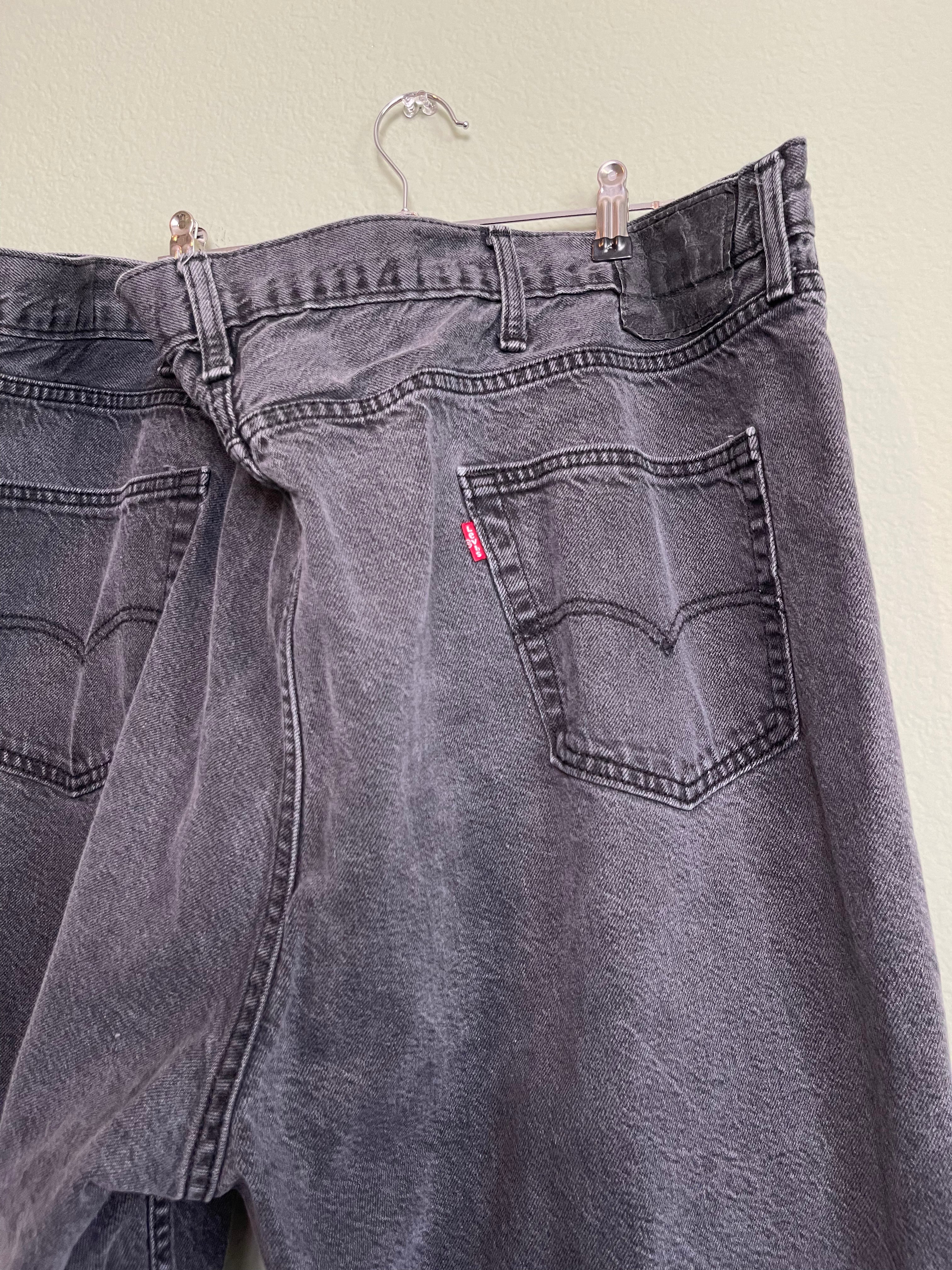 Levi's Washed Black Denim Shorts sz 20-24