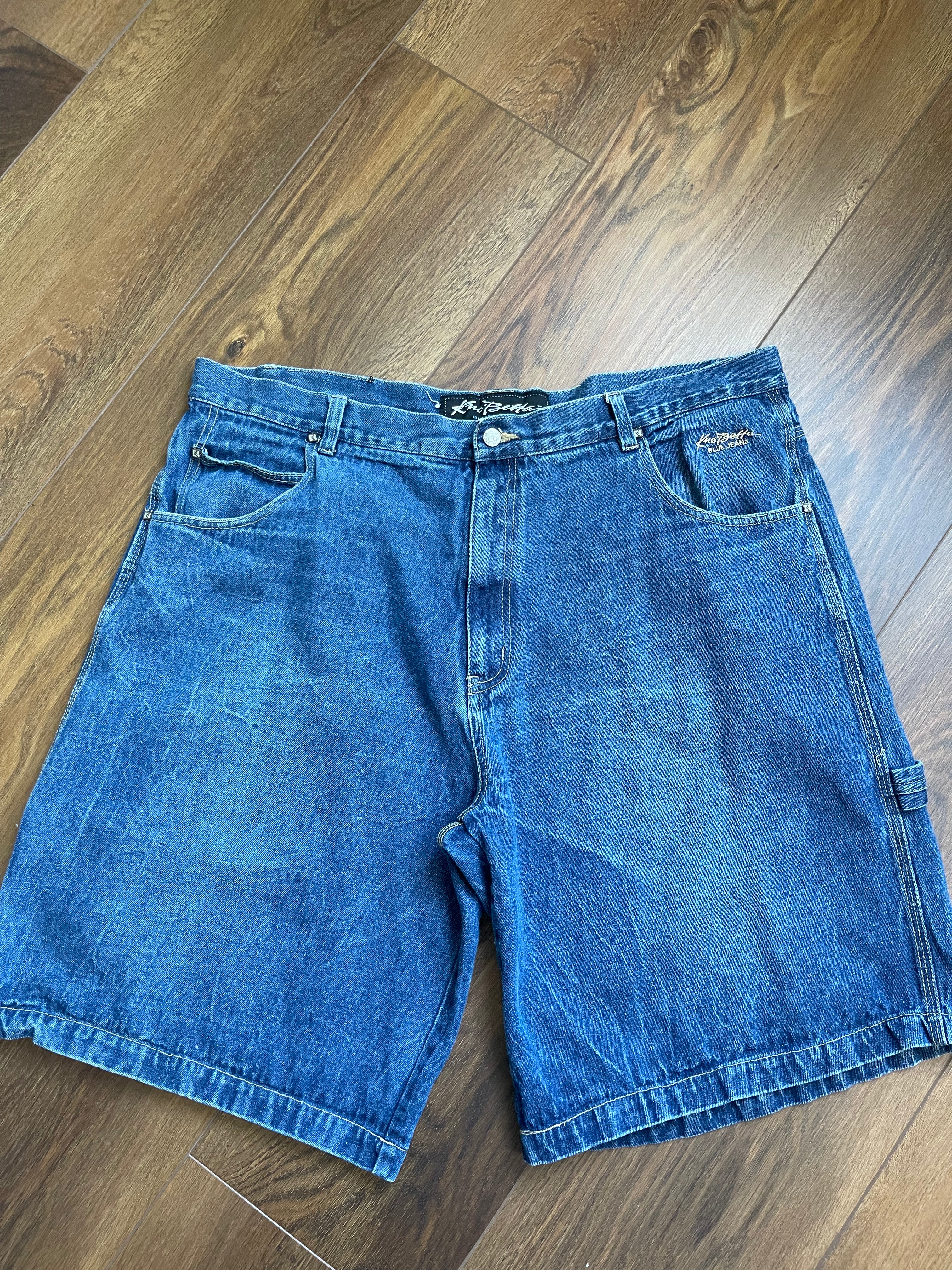 Vintage Baggy Cotton Denim Short sz 16-20