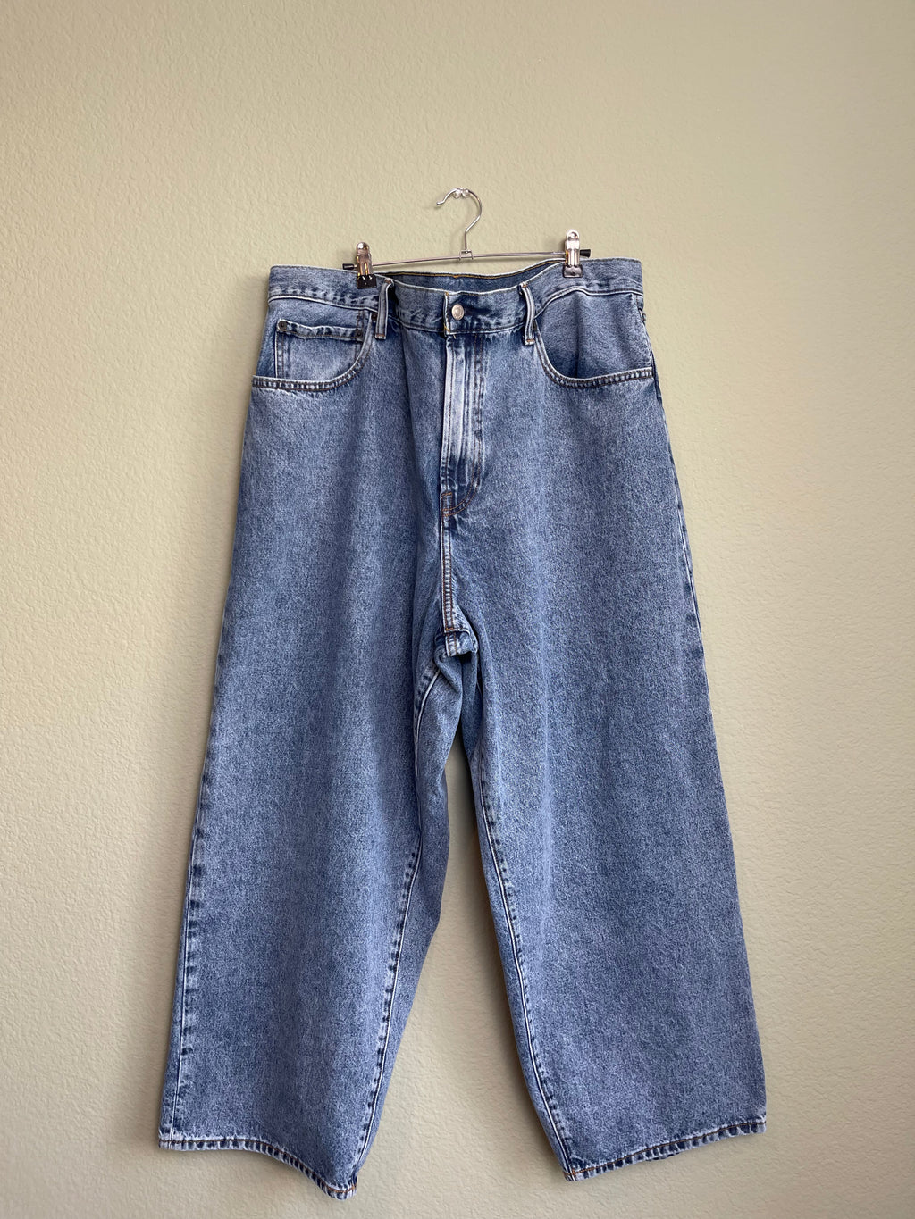 Like-New Gap Extra Baggy Wide Leg Menswear Denim sz 16-18