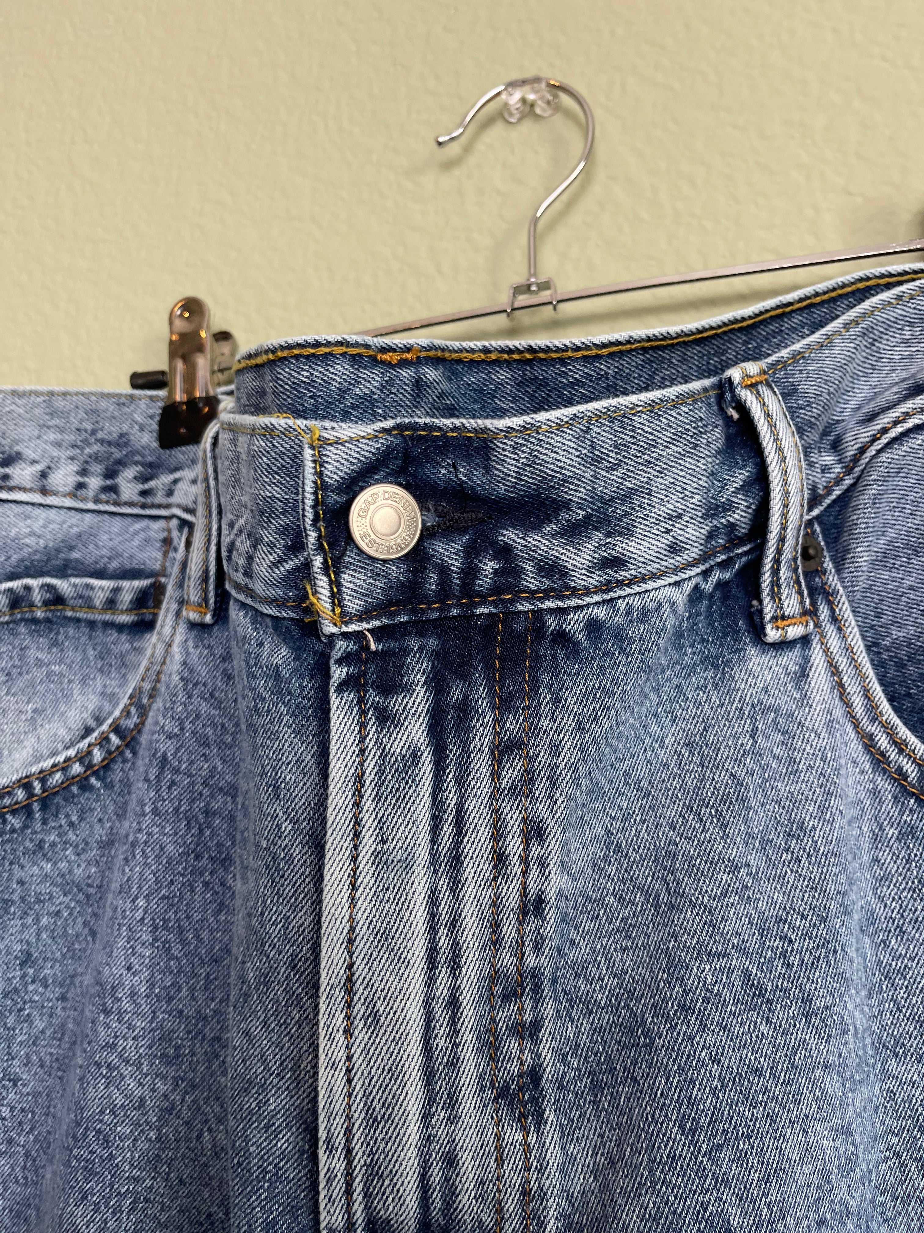 Like-New Gap Extra Baggy Wide Leg Menswear Denim sz 16-18