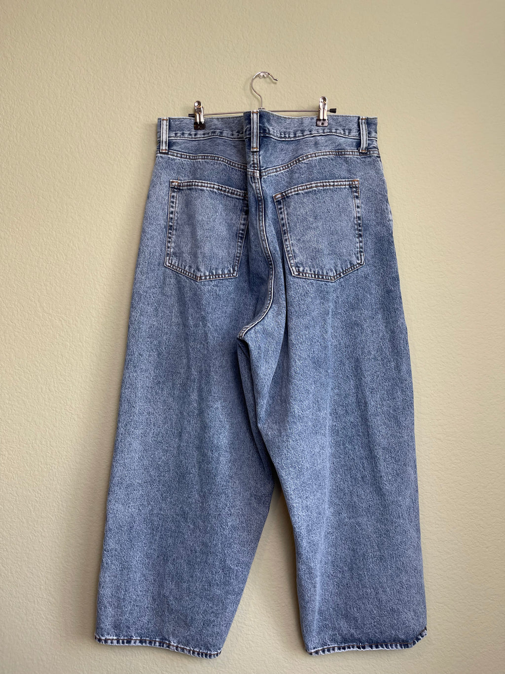 Like-New Gap Extra Baggy Wide Leg Menswear Denim sz 16-18