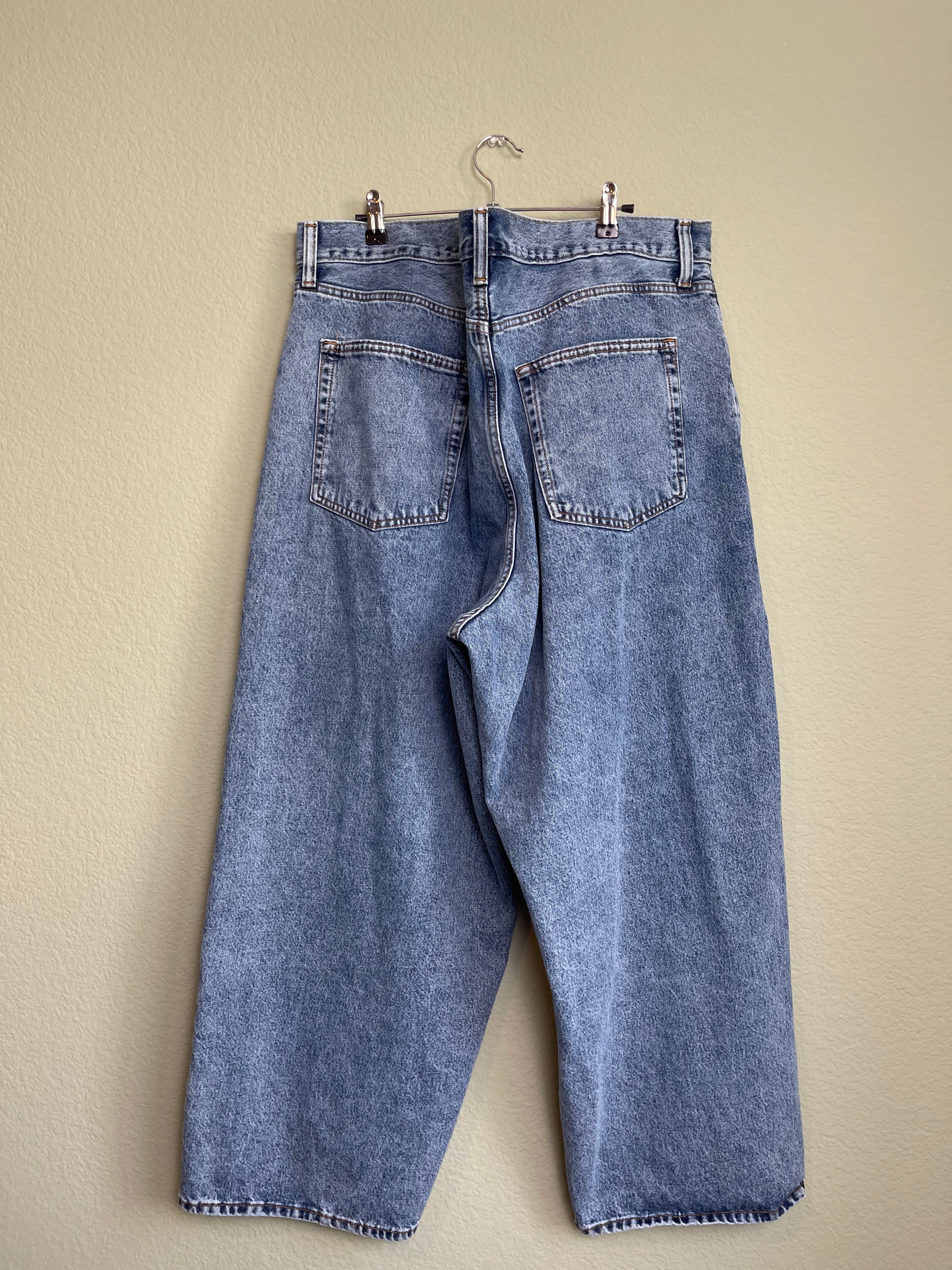 Like-New Gap Extra Baggy Wide Leg Menswear Denim sz 16-18