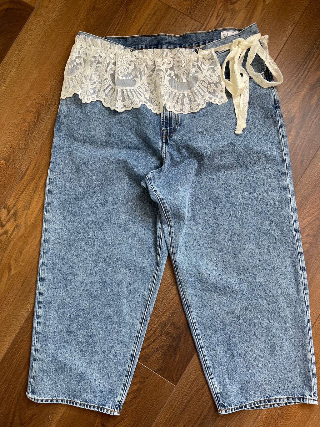 Like-New Gap Extra Baggy Wide Leg Menswear Denim sz 16-18