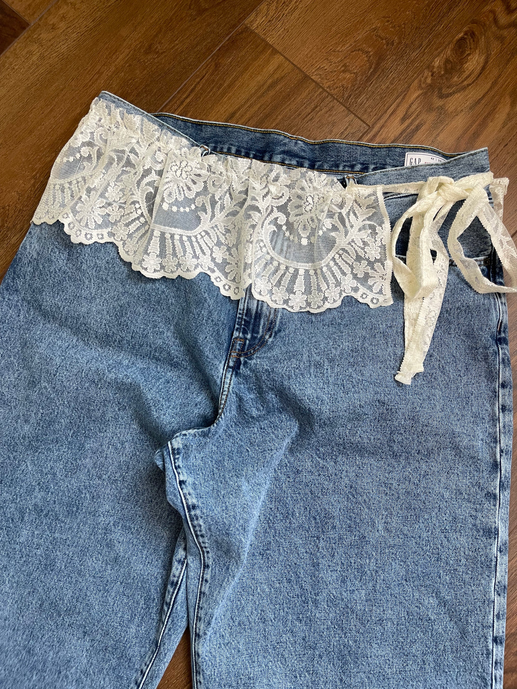 Like-New Gap Extra Baggy Wide Leg Menswear Denim sz 16-18