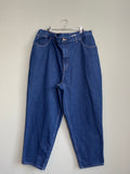 Vintage Dark Wash Long "Mom" Style Denim sz 20-22