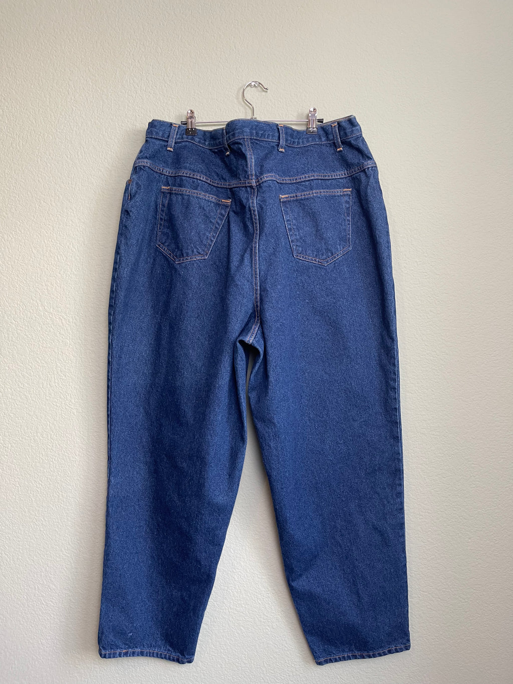 Vintage Dark Wash Long "Mom" Style Denim sz 20-22