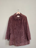 Vintage Cherokee Brown Suede Leather Jacket sz 1x