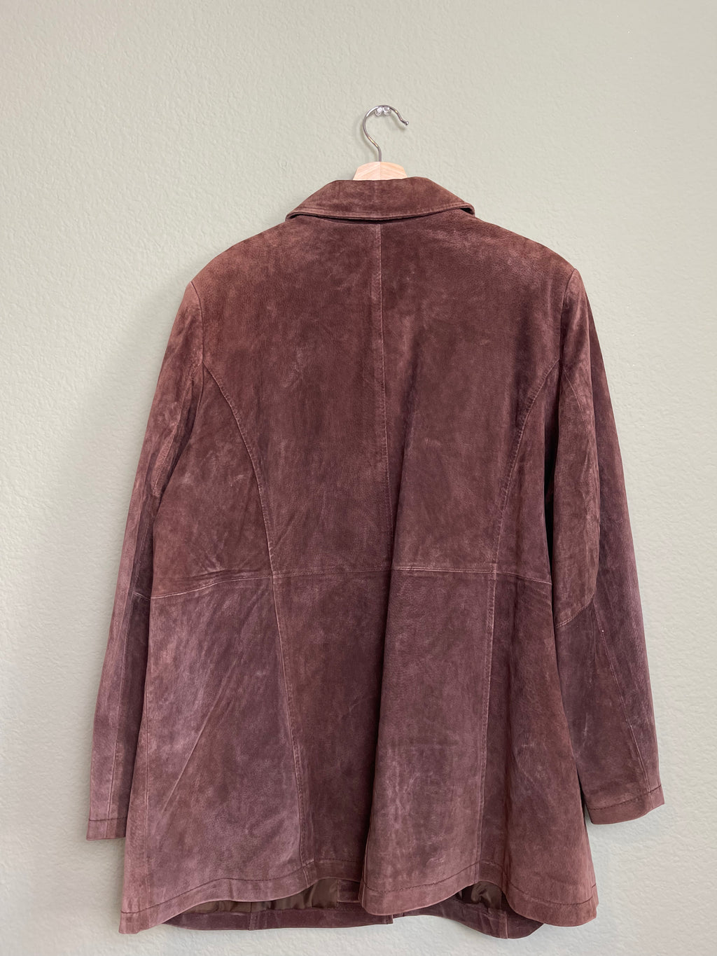 Vintage Cherokee Brown Suede Leather Jacket sz 1x