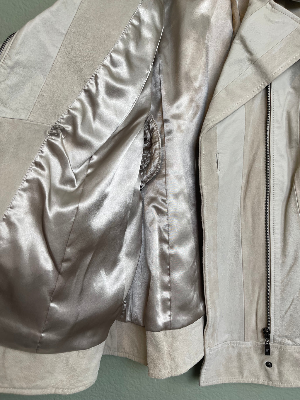 Vintage Two Toned Leather Jacket sz xl/1x