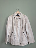 Vintage Two Toned Leather Jacket sz xl/1x