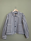 Isaac Mizrahi Gingham Jacket sz xxl
