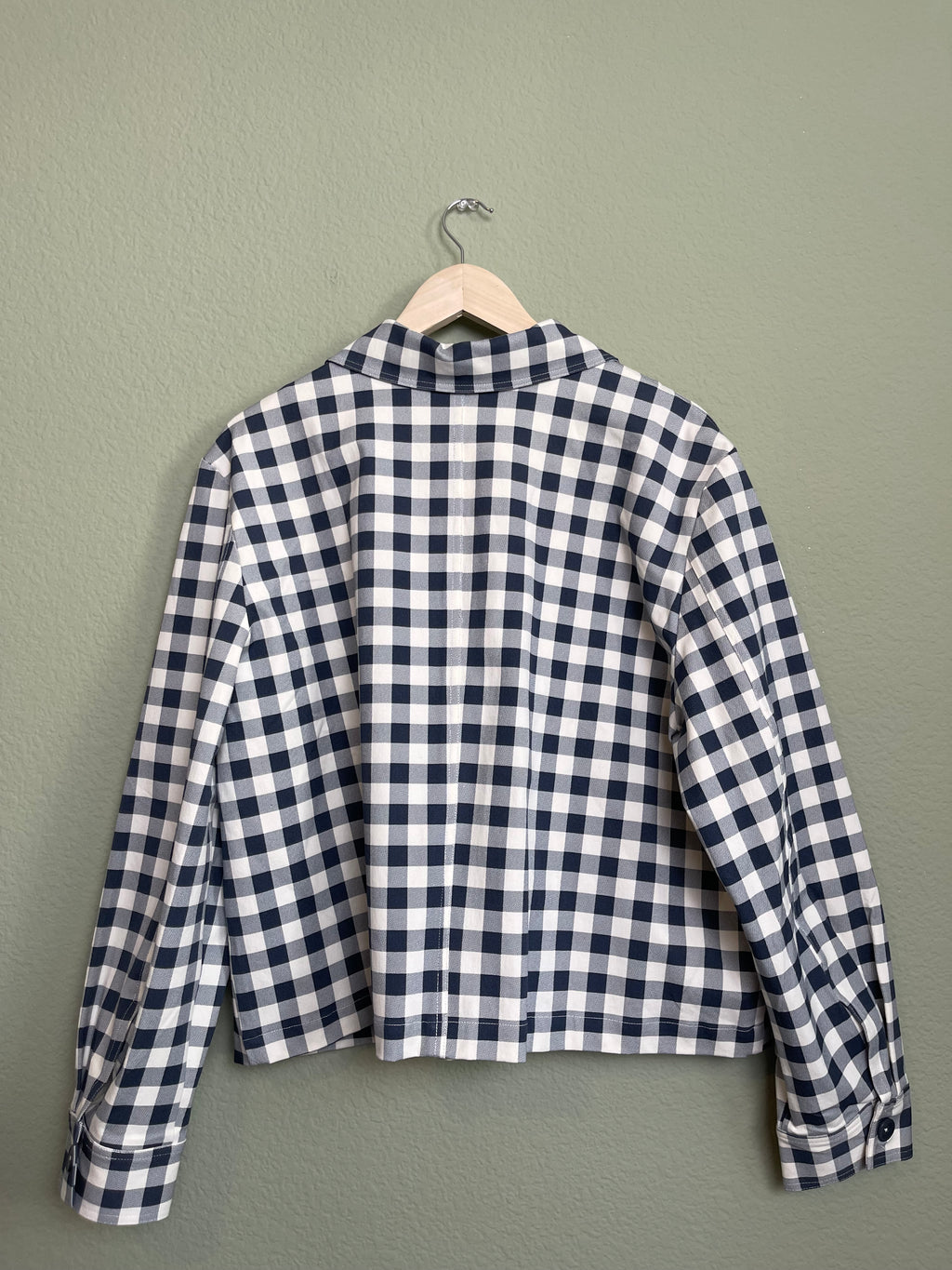 Isaac Mizrahi Gingham Jacket sz xxl