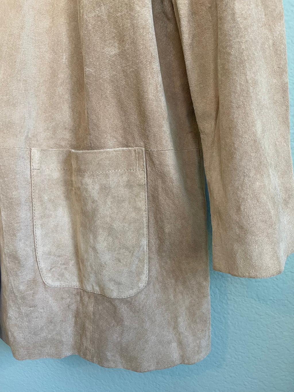 Vintage Light Tan Leather Jacket sz xl-2x