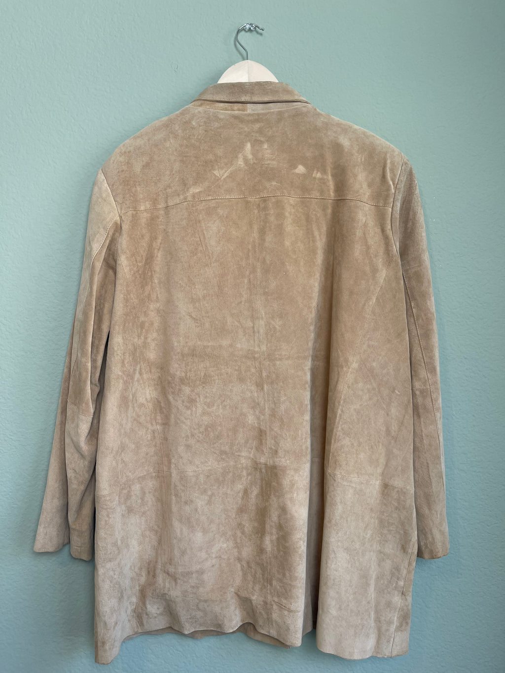 Vintage Light Tan Leather Jacket sz xl-2x