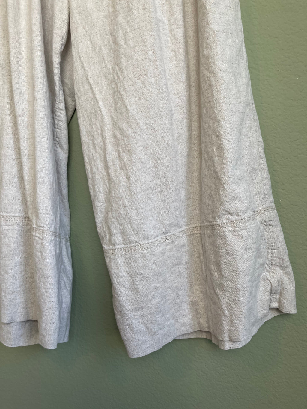 Banana Republic Wide Leg Linen Blend Pant sz xxl