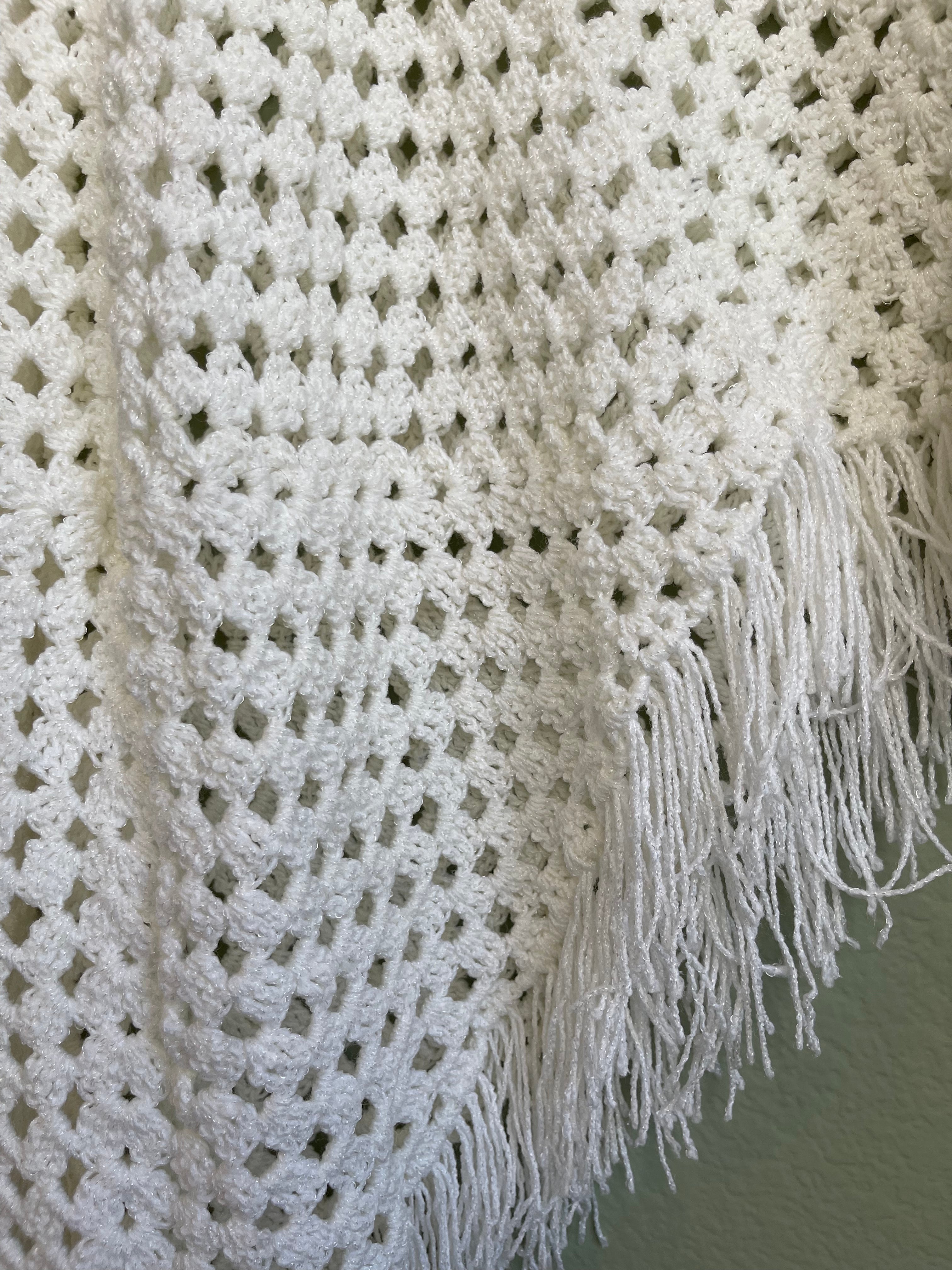 Crochet Shawl sz L-1x