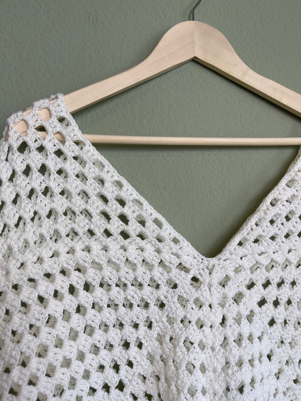 Crochet Shawl sz L-1x