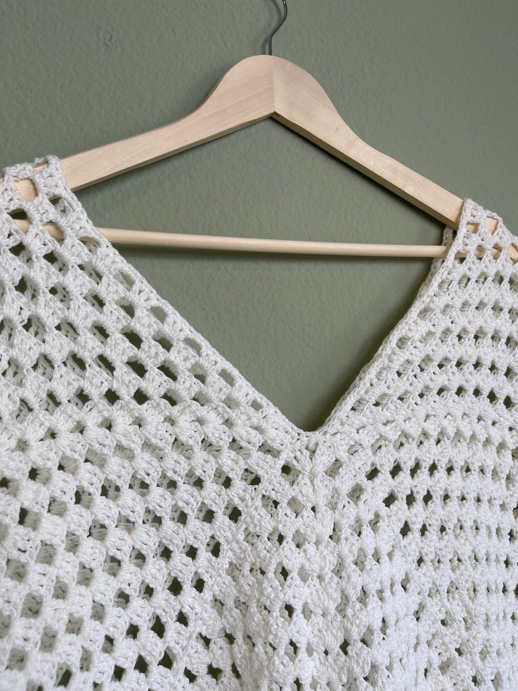 Crochet Shawl sz L-1x