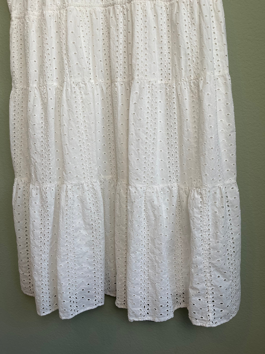 Eyelet Maxi Dress sz 28/4x