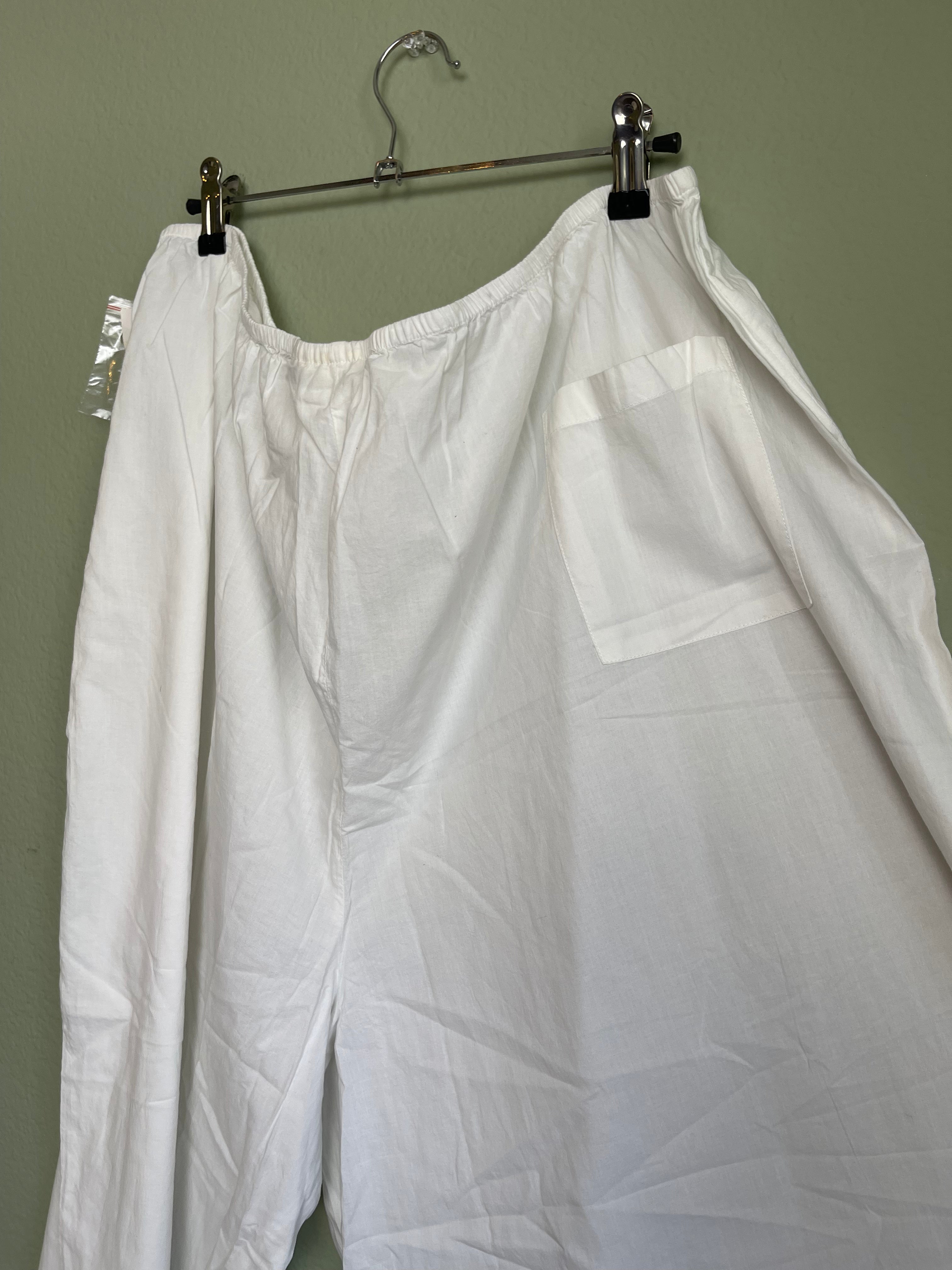 NWT Cherokee Lightweight Cotton Billowy House Pant sz xxl